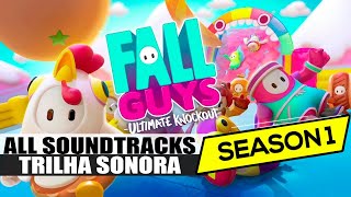 Fall Guys Ultimate Knockout  All Soundtracks Season 1 Complete OST [upl. by Cully]