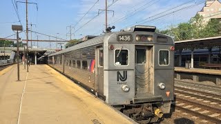 NJ Transit HD 60fps Riding Train 3830 Trenton to New York Penn Station 8 Car Arrow III EMU [upl. by Noremak]