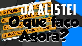 Datas e etapas do Alistamento Militar 2021 [upl. by Lindsay]