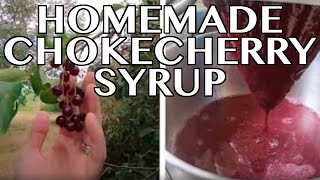 From Tree to Table Grandma Makes CHOKECHERRY SYRUP [upl. by Nennahs60]