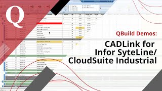 CADLink for SOLIDWORKS  Infor SyteLine Demo Video [upl. by Craddock]