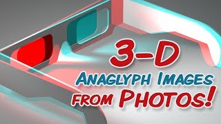 Photoshop Tutorial WHOA How to Make Jawdropping 3D Anaglyphs from Photos [upl. by Enimisaj]