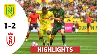 Nantes vs Reims 12  All Goals amp Extended Highlights [upl. by Aneema58]