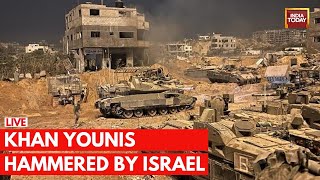 Israel Gaza War LIVE Israeli Tanks Enters Heart Of Gaza Strip  Hamas News  ICJ Gaza Hearing News [upl. by Honey]