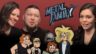 Metal Family Интервью с создателями мультсериала Алиной Ковалёвой и Дмитрием ака Фёдором Кузмичом [upl. by Docile]