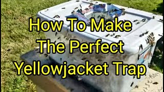 How To Make The Perfect Yellowjacket Trap [upl. by Ardna662]