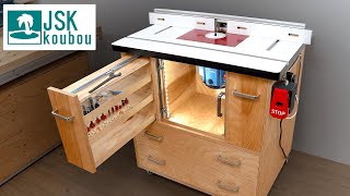 Make a Router table  trimmer table [upl. by Alyda]