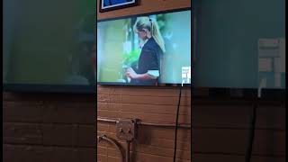 Mirror TV on wall tv waterprooftv bathroomtech bathroomtelevision [upl. by Odraleba]