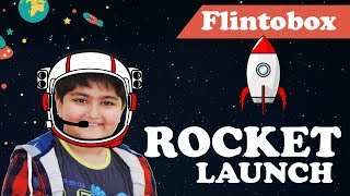 Flintobox 812 years Mission Space Rocket launch [upl. by Ania990]