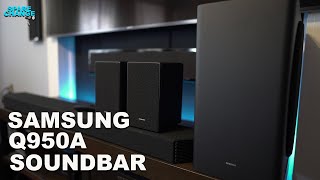 BEST SOUNDBAR 2021 Samsung Q950A Soundbar Review amp Demo [upl. by Huggins]