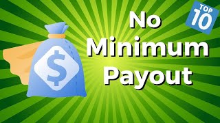 Top 10 Survey Sites With No or Low Minimum Payout Threshold Fastest Paying Sites Revealed [upl. by Valentijn43]