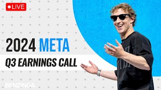 🔴WATCH LIVE Meta Platforms Q3 2024 Earnings Call  META [upl. by Pernas]