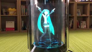 【Gatebox】初音ミク ホームライブ （Hatsune Miku Home LIVE） [upl. by Eillim]