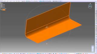 Catia V5  Sheetmetal  05  Recognize [upl. by Aihtak]