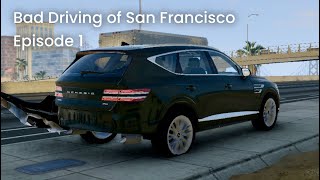 Bad Driving in BeamNG 3  West Coast [upl. by Tem]