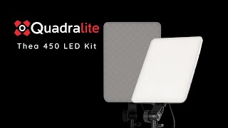 Quadralite Thea 450 LED Kit  zestaw do zadań specjalnych [upl. by Aitak410]