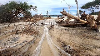 Bribie island King Tides breakthrough the Island [upl. by Favrot280]