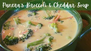 How to make PANERAS  Broccoli and Cheddar Cheese Soup [upl. by Ardnossak]