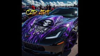 CAR ART  THE ART OF A CORVETTE 4 [upl. by Freemon]