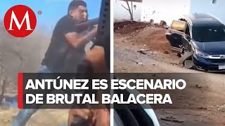 Se reporta enfrentamiento violento en Michoacán [upl. by Oilut]