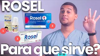 ROSEL PARA QUE SIRVE  3 COSAS [upl. by Alor32]