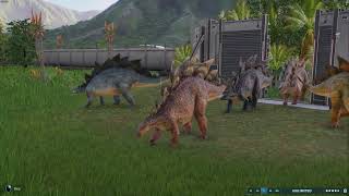 Jurassic World Evolution 2  Stegosaurus [upl. by Cathe]