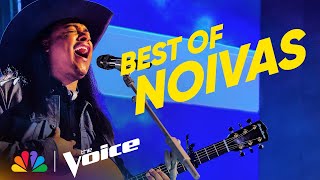 The Best Performances from NOIVAS  The Voice  NBC [upl. by Afnin]