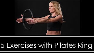 5 PILATES RING EXERCISES amp Benefits [upl. by Alberta]