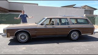 The Oldsmobile Custom Cruiser Is an OldSchool Family Wagon [upl. by Modnarb188]