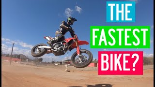 The Fastest Supermoto Bike [upl. by Oirramed]