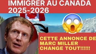 Immigrer au Canada en 20252026 Ces ministres prennent des décisions drastiques qui changent tout [upl. by Ole]