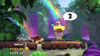 Donkey Kong Country Tropical Freeze  All Shiny Gold Medals [upl. by Benisch661]