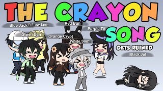 The Crayon Song Gets Ruined  Gachaverse Music Video [upl. by Acisset]