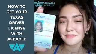 How to Get Your Texas Drivers License with Aceables Online Drivers Ed [upl. by Jentoft459]