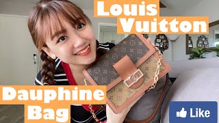 Review Louis Vuitton Dauphine Bag [upl. by Nyloj891]