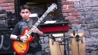 12yearold Andreas Varady jazz guitarist [upl. by Horatia204]