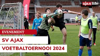 Plezier en spanning bij SV Ajax Voetbaltoernooi in Olympisch Stadion [upl. by Nonnad]