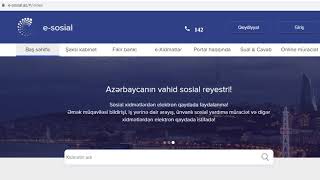 esosialaz qeydiyyat 💻 [upl. by Elesig]