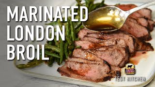 Classic Marinated London Broil Recipe [upl. by Lipscomb]