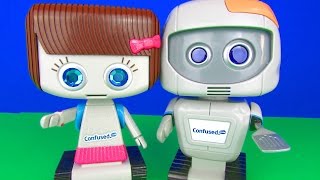 Confusedcom Insurance Stunt Herbert amp Miss Herbert Robot Toys Unboxing Toy Review TV [upl. by Amak116]