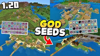 🔥 TOP 5 GOD SEEDS Best Seeds for Minecraft 120 amp 1214 Bedrock xbox Android ios ps5 pc [upl. by Serra]