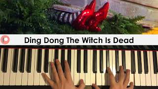 Ding Dong The Witch Is Dead Emotional Piano Version  Patreon Dedication 355 [upl. by Analiese9]