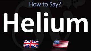 How to Pronounce Helium CORRECTLY [upl. by Willman7]