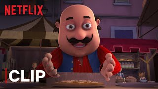 Motu Ne Khaaye Italy Mein Samose  Motu Patlu in the Game of Zones  Netflix India [upl. by Resay]