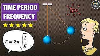 Time Period and Frequency of Simple Pendulum  Physics [upl. by Anstus]