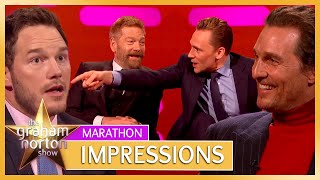 Every Greatest Impression EVER  Marathon  The Graham Norton Show [upl. by Bartko]