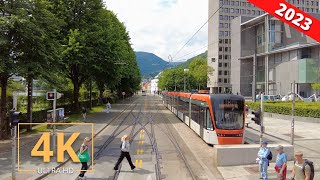 Bergen Norway 🇳🇴 Street Walk  City Tour  4K  Virtual Walking  Norge 2023 [upl. by Wolfgram]