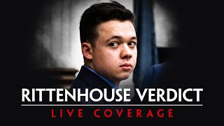 LIVE Kyle Rittenhouse Verdict Reaction [upl. by Yartnod]