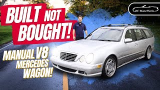 He Couldn’t Buy It So He BUILT IT 6Speed Manual E55 Wagon [upl. by Avie]