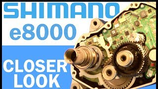 Shimano e8000 eBike Motor Closer Look [upl. by Concha]